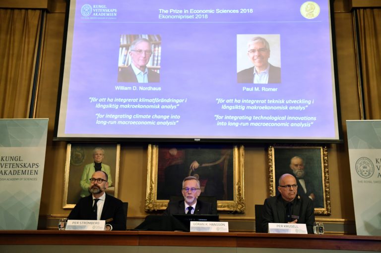 William Nordhaus, Paul Romer