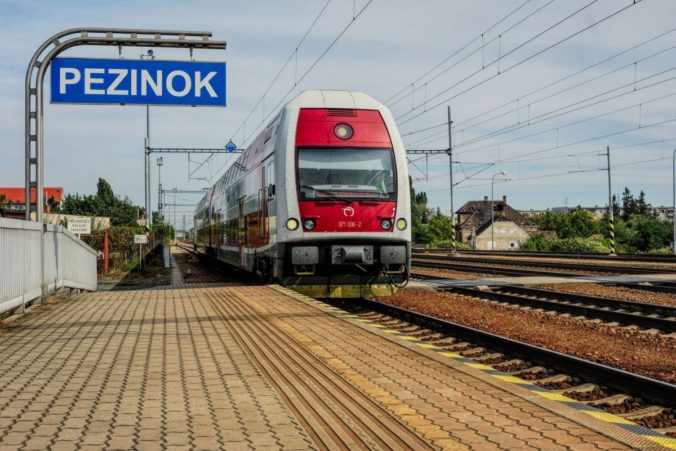 Pezinok - vlak