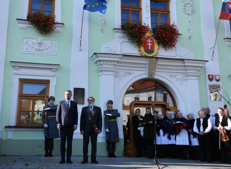 Peter Pellegrini, 100. výročie vzniku Československa