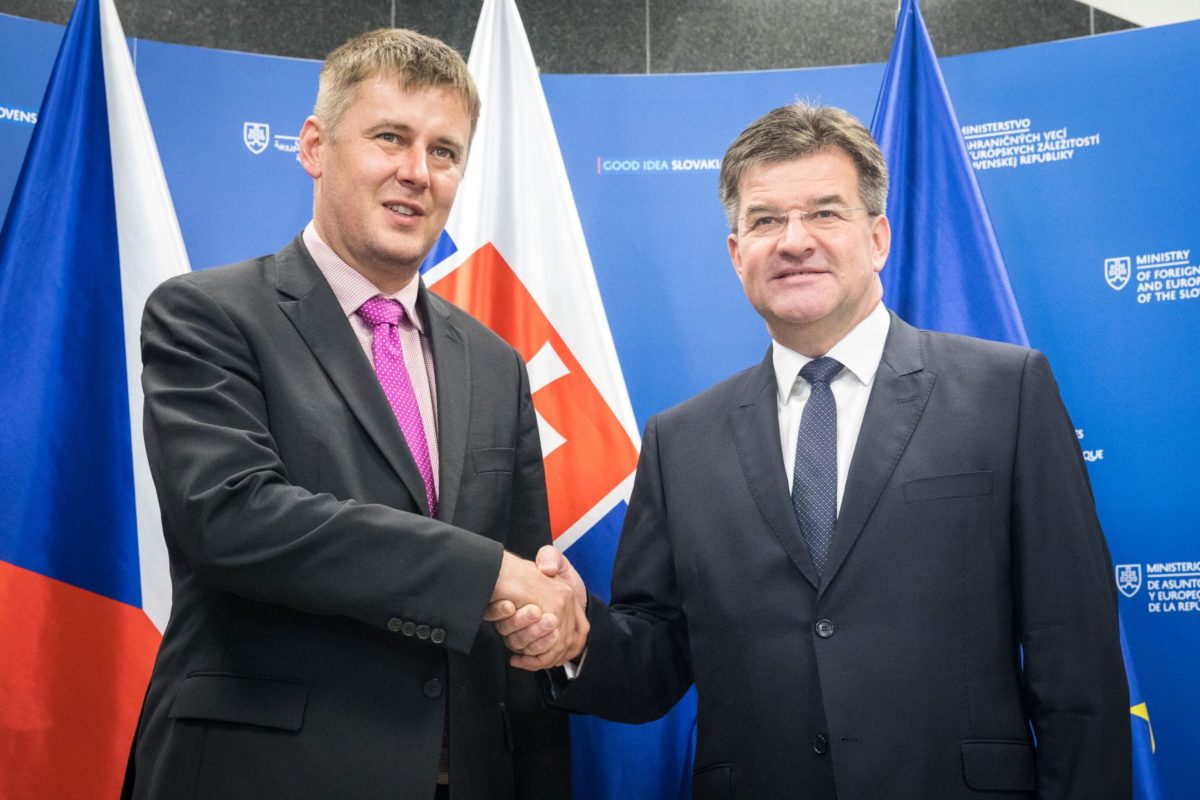 Tomáš Petříček, Miroslav Lajčák