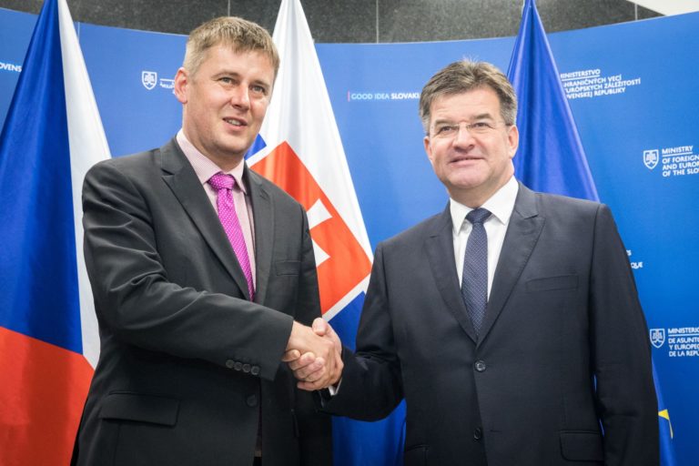 Tomáš Petříček, Miroslav Lajčák