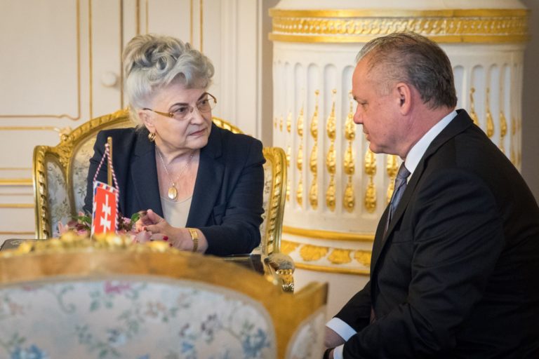 Daniela Švecová, Andrej Kiska