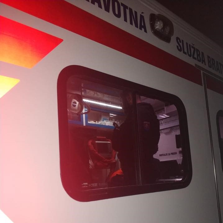 polícia SR, záchranná akcia