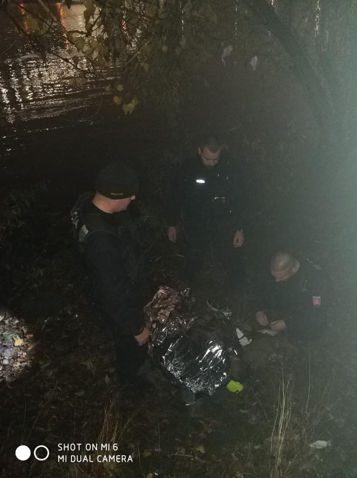 polícia SR, záchranná akcia
