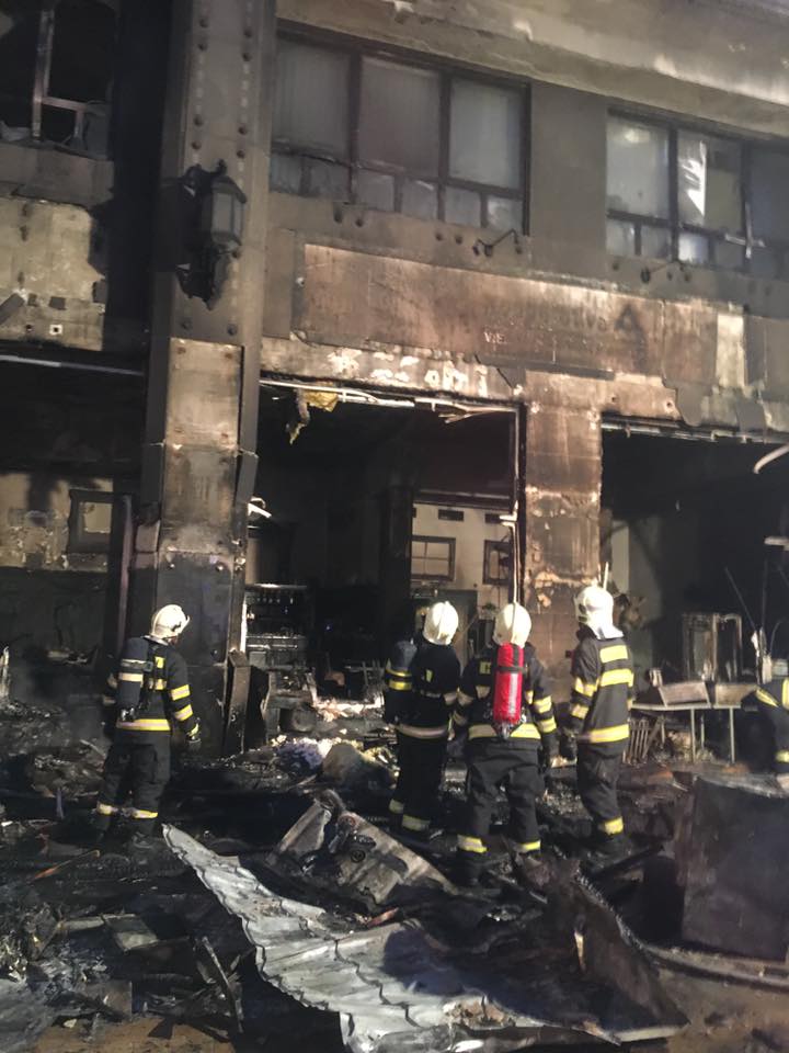 požiar - Vianočné trhy Bratislava