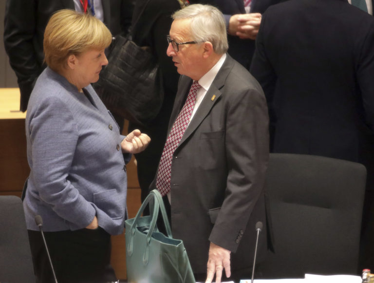 Angela Merkelová, Jean-Claude Juncker