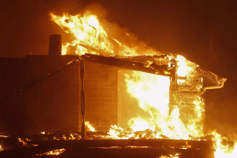 Kalifornia, požiar v Kalifornii