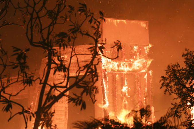 Kalifornia, požiar v Kalifornii