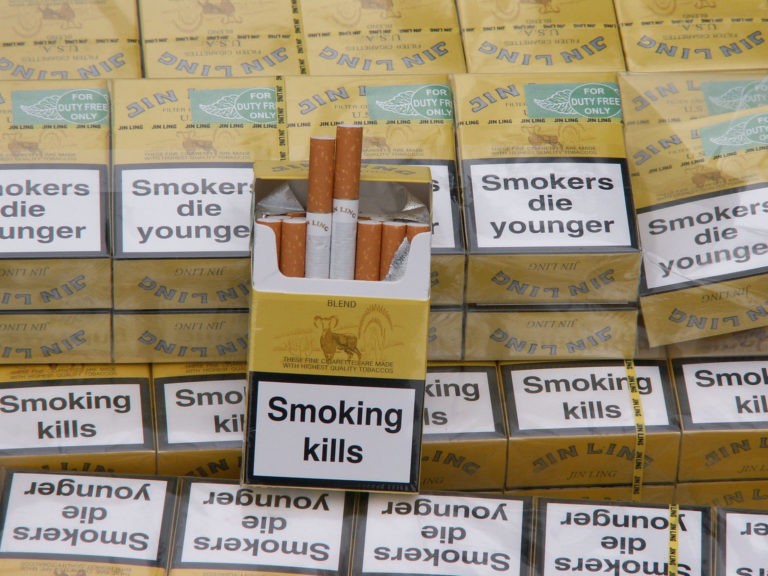 Nelegálne cigarety