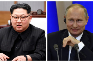 Kim Čong un, Vladimir Putin