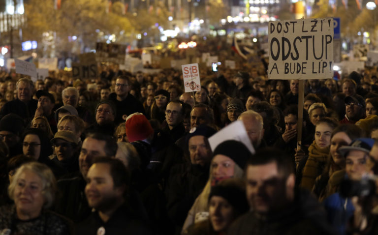 Česko, protesty