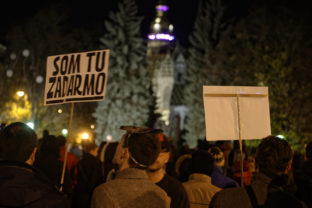 PROTEST: Za slušné Slovensko v Košiciach