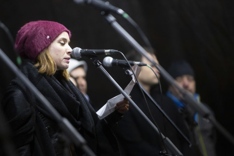 PROTEST: Za slušné Slovensko v Bratislave