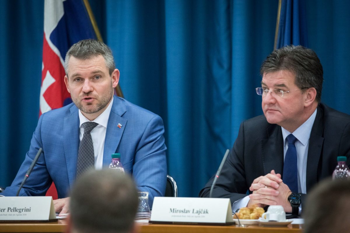 Peter Pellegrini, Miroslav Lajčák