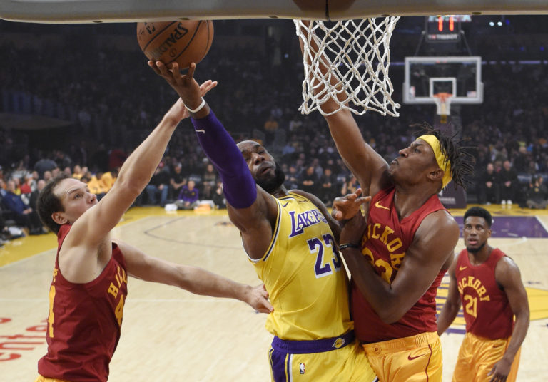 LeBron James, Bojan Bogdanovic, Myles Turner