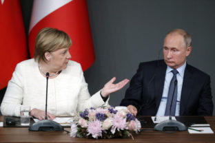 Angela Merkelová, Vladimir Putin