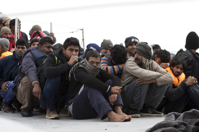 Grécko, migranti
