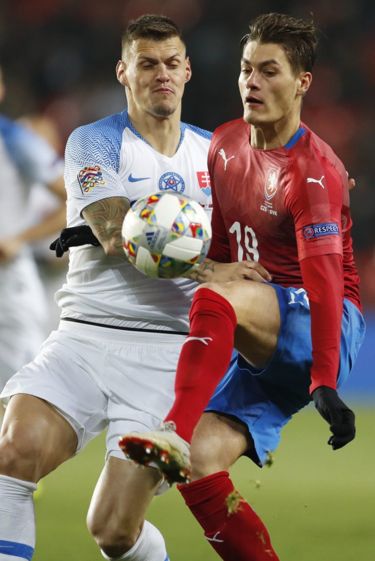 Patrik Schick, Martin Škrtel