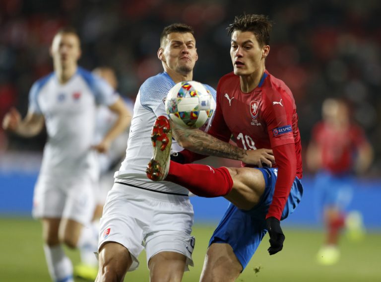 Patrik Schick, Martin Škrtel