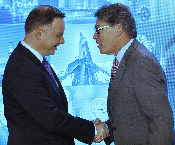 Andrzej Duda, Rick Perry