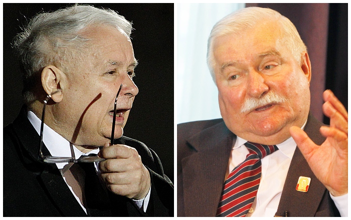Poľsko, Jaroslaw Kaczynski, Lech Walesa