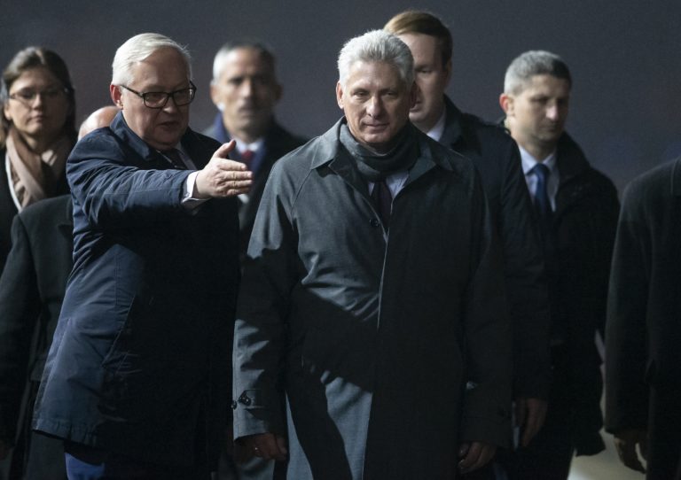 Miguel Diaz Canel, Sergei Ryabkov