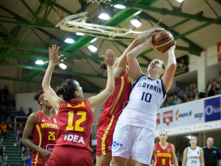 BASKETBAL: Slovensko - Čierna Hora