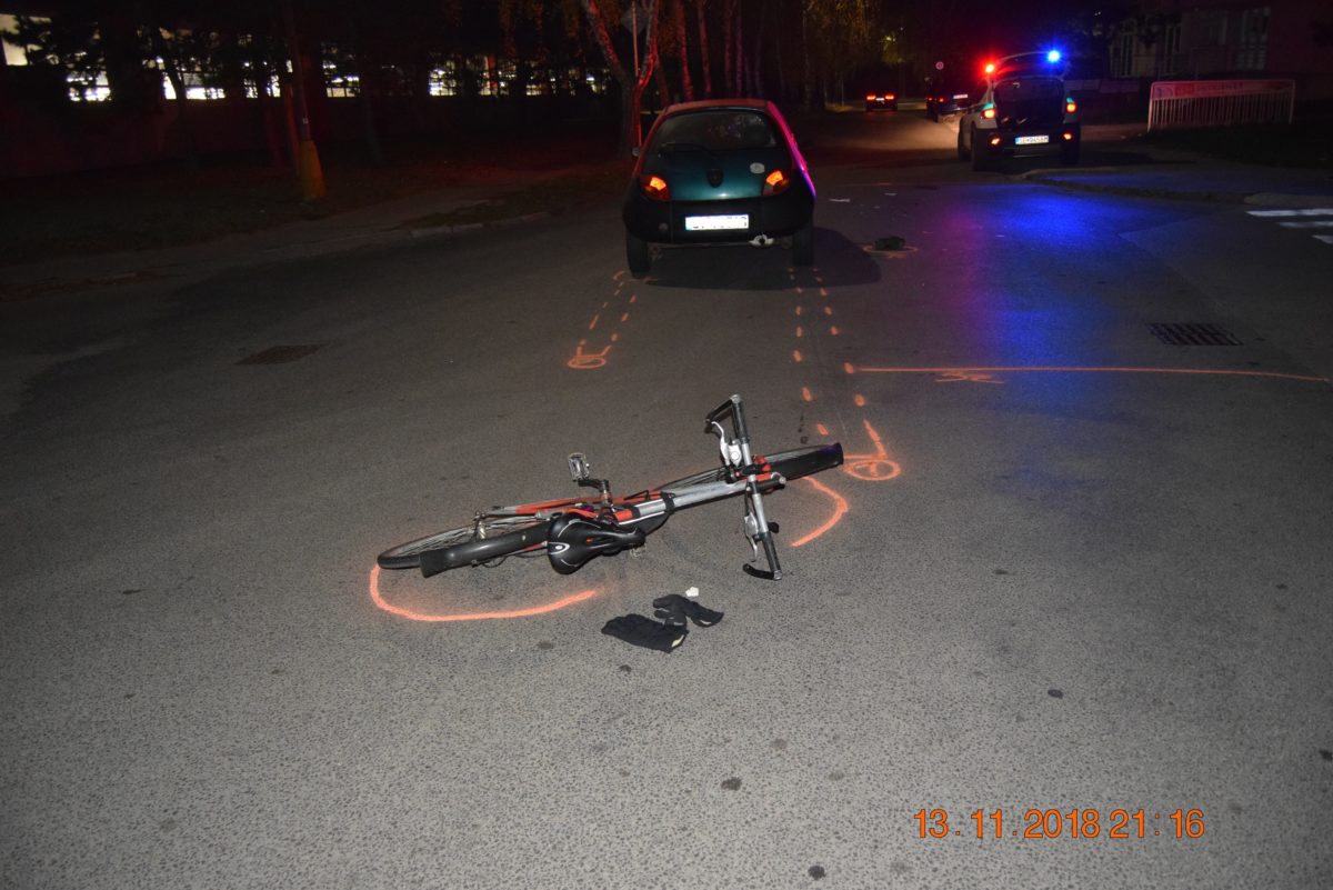 Polícia, dopravná nehoda, zrážka