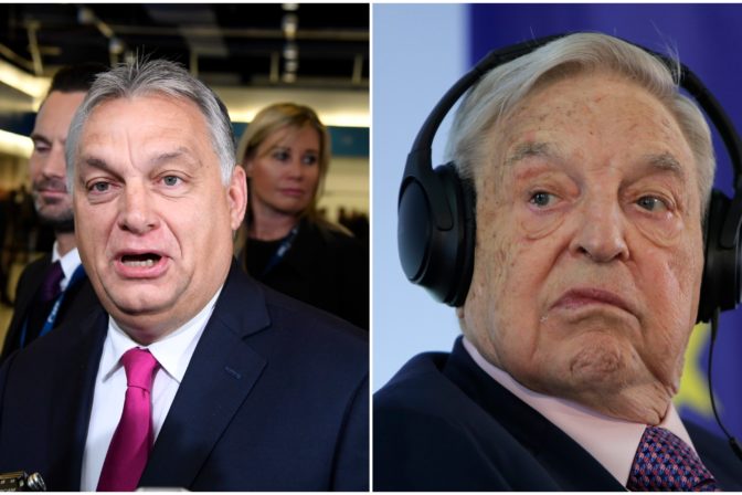 Viktor Orbán, George Soros