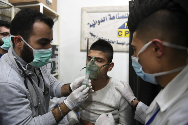 Syria, chemicky utok