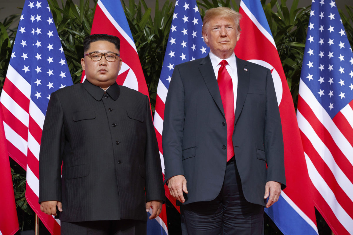 Donald Trump, Kim Čong-un