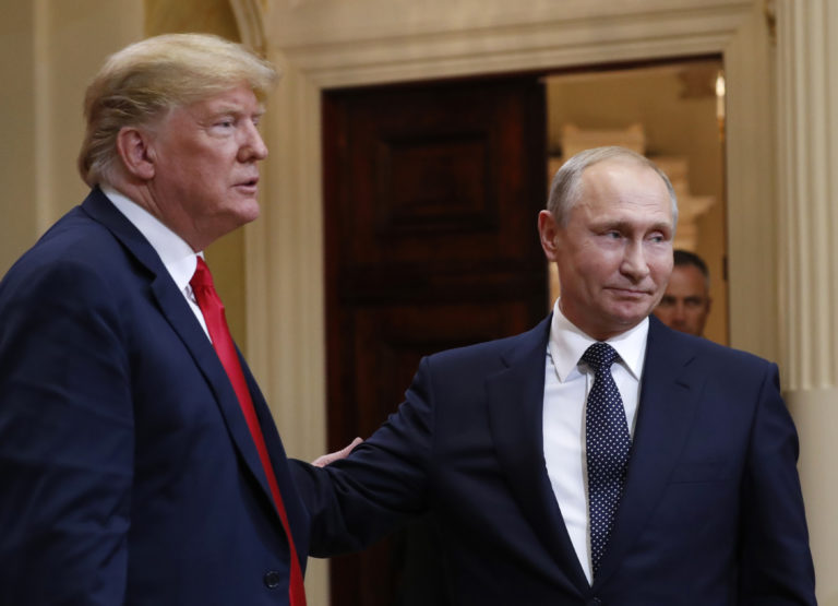 Donald Trump, Vladimir Putin