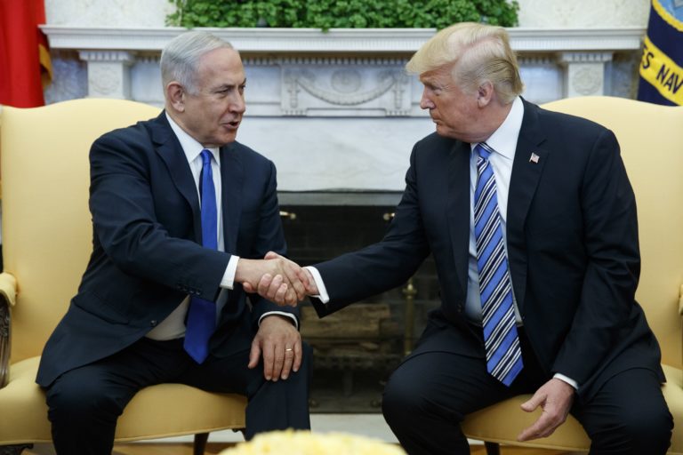 Donald Trump, Benjamin Netanyahu