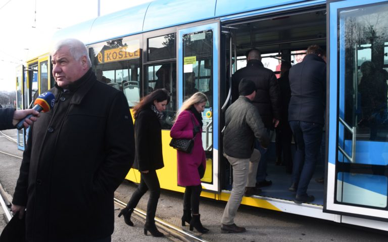 Arpád Érsek, nové električky v Košiciach