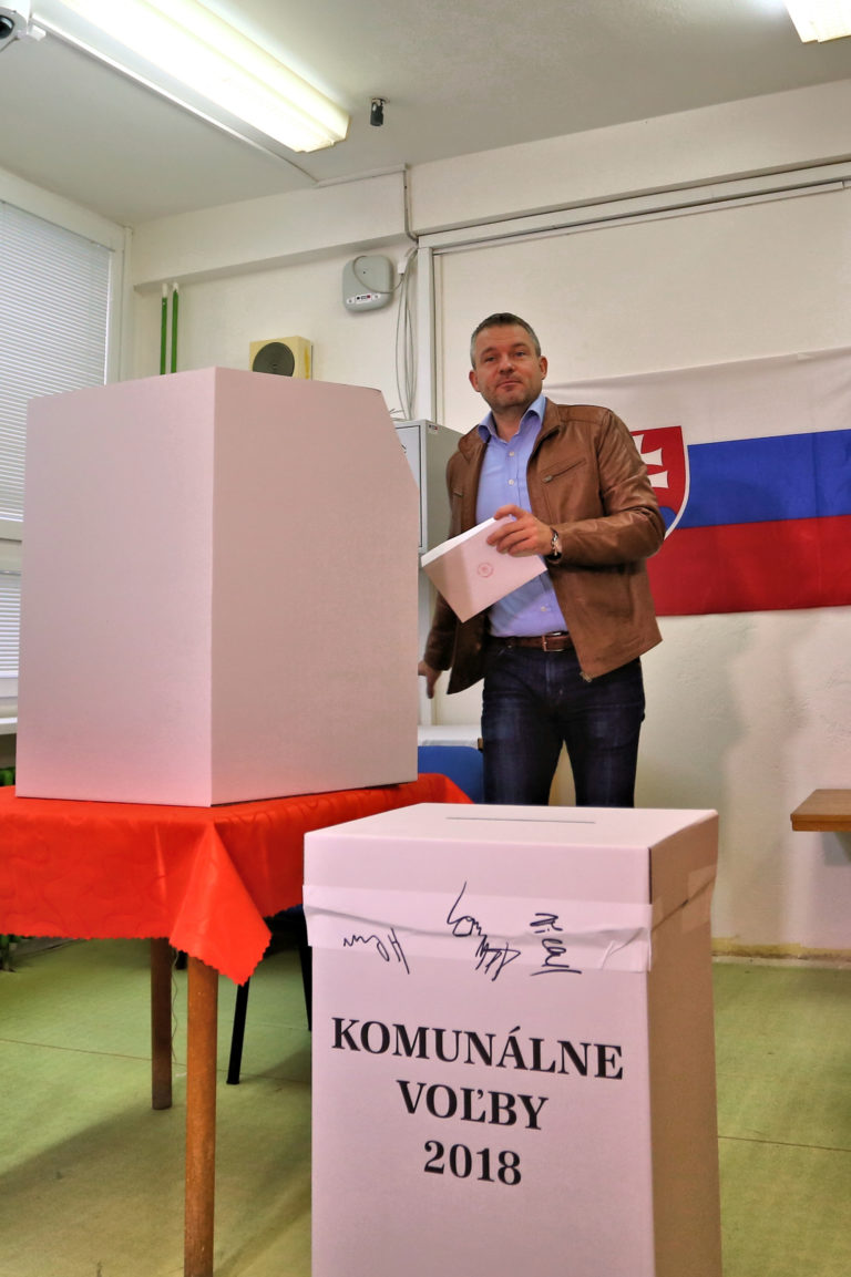 Peter Pellegrini, komunálne voľby 2018