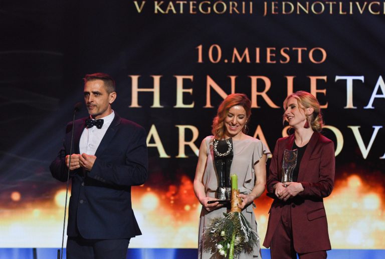 Dušan Šaradín, Henrieta Farkašová, Natália Šubrtová, Športovec roka 2018