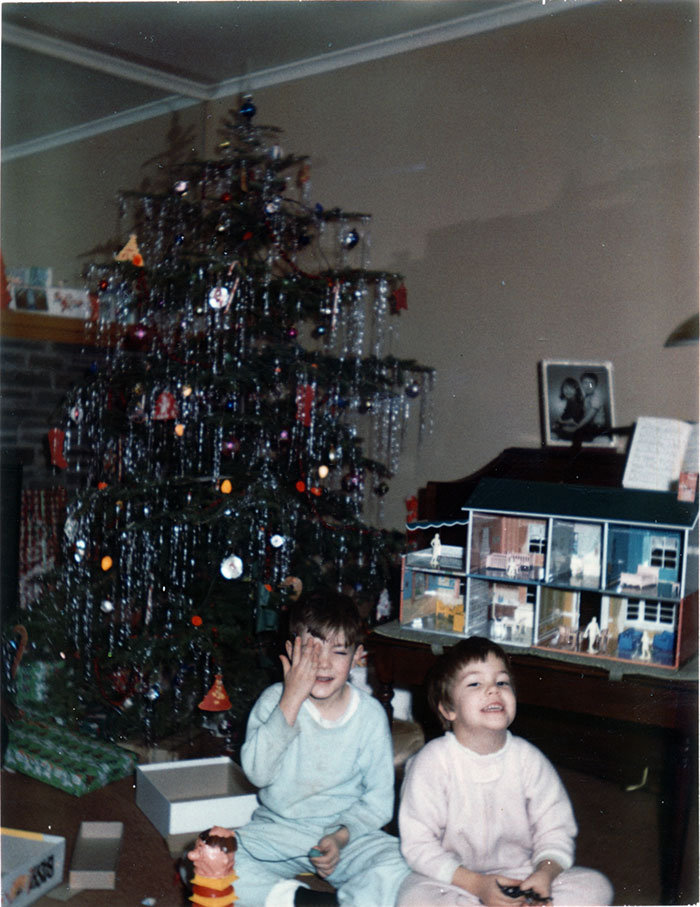 vianočná dekorácia, nostalgia, 60. roky, 70. roky