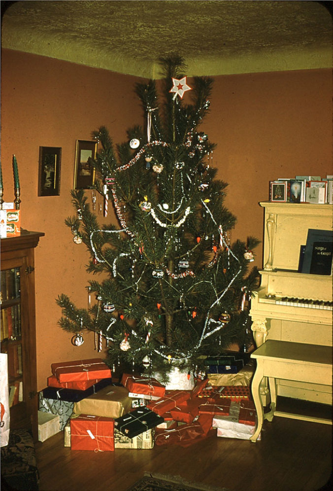 vianočná dekorácia, nostalgia, 60. roky, 70. roky