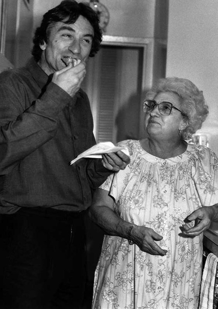 Robert De Niro a Catherine Scorsese