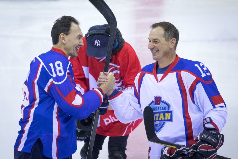 Miroslav Šatan, Peter Bondra