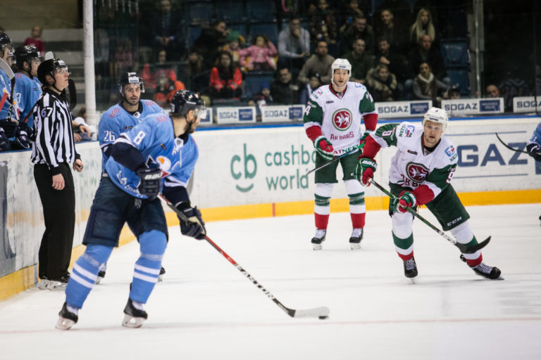 HOKEJ KHL: Slovan Bratislava - Kazaň