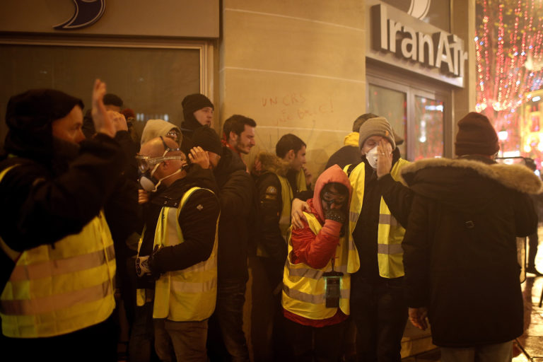 Protest, Francúzsko