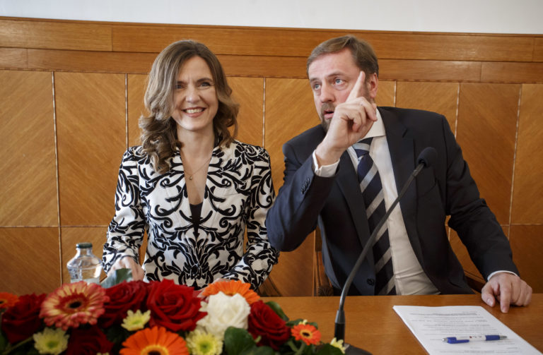 Zuzana Aufrichtová, Radoslav Števčík