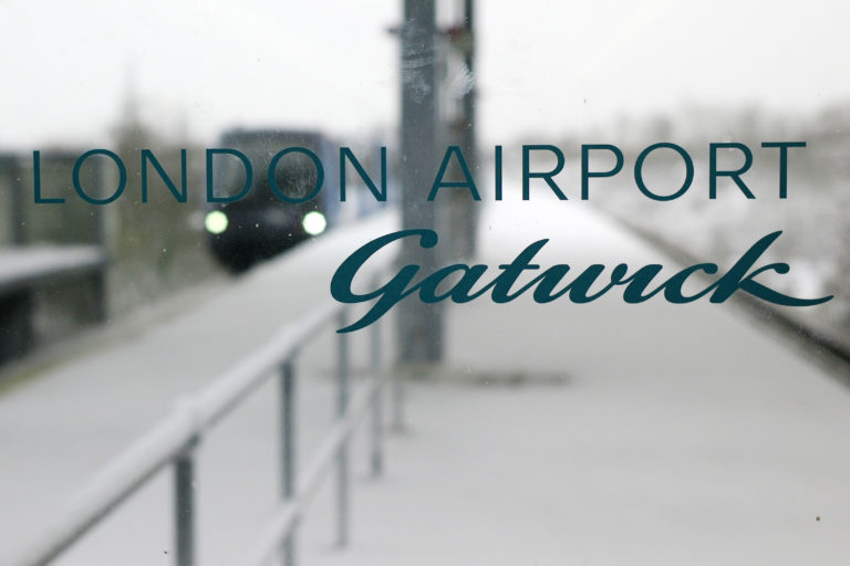 britské letisko Gatwick