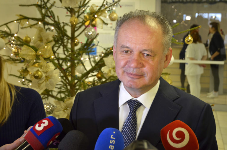 Prezident Andrej Kiska: Vianočná návšteva nemocnice