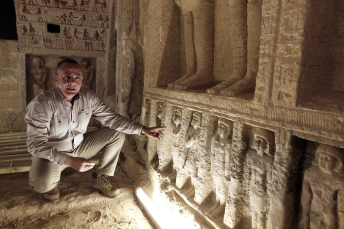 Objavenie hrobky, Egypt