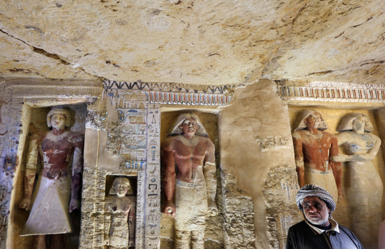 Objavenie hrobky, Egypt