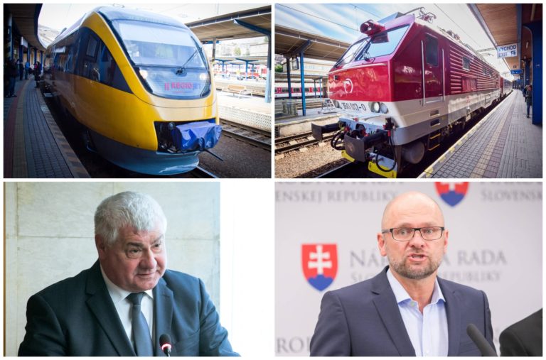 ZSSK, Regiojet, Arpád Érsek, Richard Sulík, Železničná spoločnosť Slovensko, vlaky