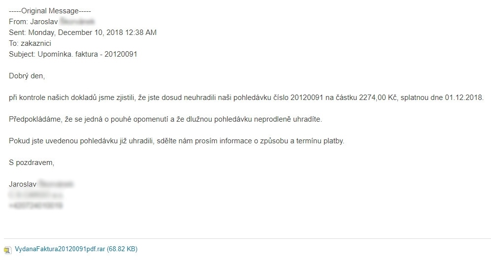 Phishing Eset e mail