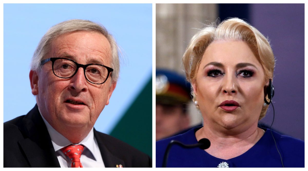 Jean Claude Juncker, Viorica Dancila